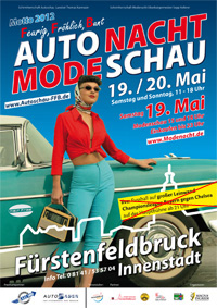 Fürstenfeldbrucker Autoschau und Modenacht am 19./20. Mai 2012