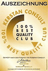 Auszeichnung - Best Quality Club