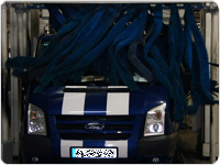 Trocknungsstation bei Flipper Autowasch Waschstrassen