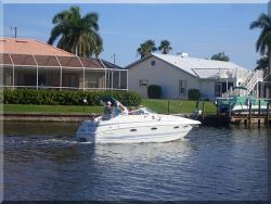 Cape Coral, Boot, Florida.