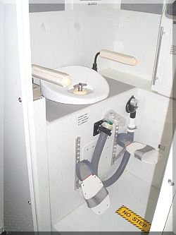 WC im Shattle.