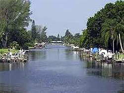 Kanal in Cape Coral