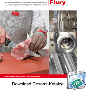 Produktekatalog Flury Schlachttechnik GmbH