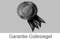 Garantie Gütesiegel