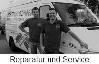 Reparaturen, Wartung und Service