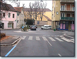 Graz, Kreisverkehr Rechbauerstr./Krenngasse