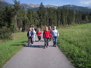 Wanderweg Gruppe Schwanden