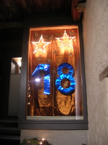 Adventsfenster im Heidehaus Oberhofen