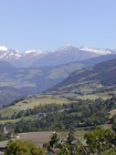 Aussicht bis zu den Zillertalern