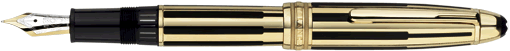 Mont Blanc > Meisterstück > Solitaire Gold & Black