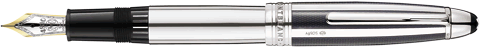 Mont Blanc > Meisterstück > Solitaire Silver Fibre Guilloche