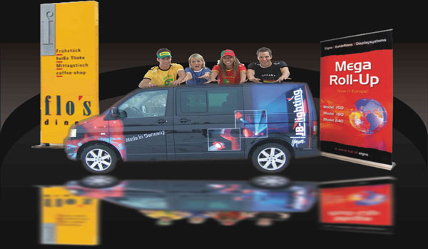 Werbetechnik bei G-Point