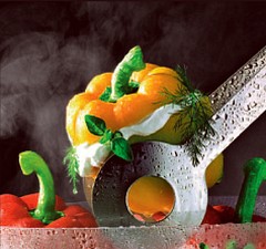 Dampfgaren: externer Dampferzeuger