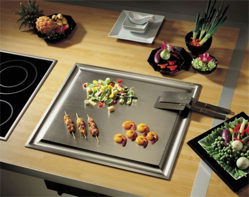 Teppan Yaki japanische Grillplatte aus Edelstahl