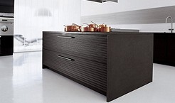 K&uuml;chenoberfl&auml;che aus Aluminium