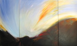 03 Lichtblick, Acryl auf Leinwand, dreiteilig, 120 x 200 cm 03 Lichtblick, Acryl auf Leinwand, dreiteilig, 120 x 200 cm