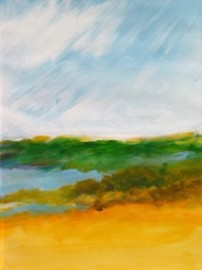 13 Sommerland, Acryl auf Papier, 40 x 30 cm 13 Sommerland, Acryl auf Papier, 40 x 30 cm