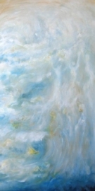 04 Tanz der Wolken, Acryl auf Leinwand, 100 x 50 cm 04 Tanz der Wolken, Acryl auf Leinwand, 100 x 50 cm
