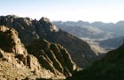 Egypte. Vue du mont Sina�.