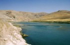 Turquie. L'Euphrate pr�s de Urfa.
