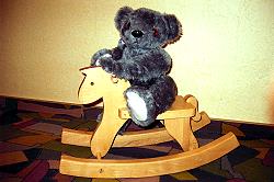 Schakelpferd und Teddy