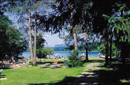 Ortseigenes Strandbad