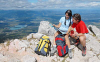 Bester Ausblick vom Mittagskogel, unserem Hausberg
