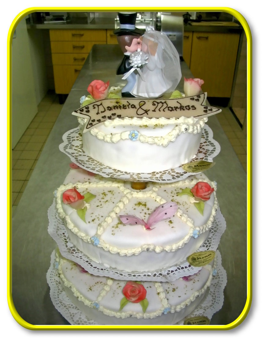 und nochmal eine Hochzeitstorte