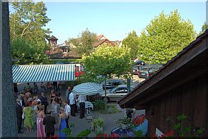 Apero bei sch�nem Wetter