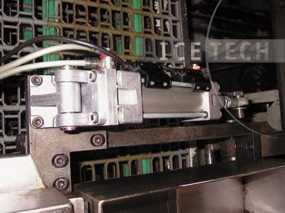 Maschine nach Reinigung mit Eisstrahltechnik