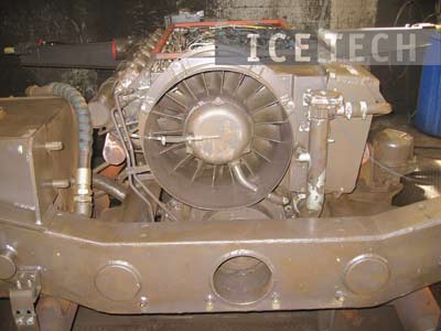 Genrator nach Reinigung mit Trockeneisstrahltechnik