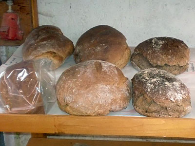Brot Holzofen + Kartoffelnuß
