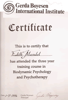 Biodynamische Massage und Therapie nach Gerda Boysen