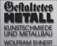 Gestaltetes Metall
