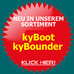 Neu in unserem Sortiment: kyBoot und kyBounder - Klick hier!