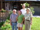 Familie Schubert und Wulf Ulli mit Neta