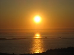 Sonnenaufgang Kraft-St&auml;rke-Energie