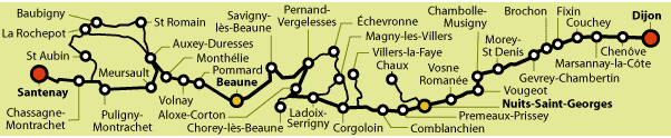 La Route Touristique DES GRANDS CRUS DE BOURGOGNE ©Association de la Route Touristique des Grands Crus de Bourgogne
