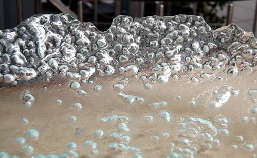 Glas schmelzenalt="Glasfenster