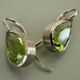 weissgold peridot