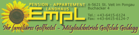Golfclub Goldegg - Landhaus Empl