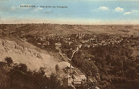 Vue prise du polygone