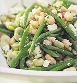 bohnensalat feta