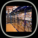 Grinding Deutschland, DVD Reparaturmaschinen, CD Reparaturmaschinen, Videotheken Regale, Regalsysteme für Videothek, Videothekeneinrichtung, Ladeneinrichtung, CD Reparatur, DVD Reparatur