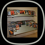 Grinding Deutschland, DVD Reparaturmaschinen, CD Reparaturmaschinen, Videotheken Regale, Regalsysteme für Videothek, Videothekeneinrichtung, Ladeneinrichtung, CD Reparatur, DVD Reparatur