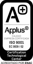 Laboratorio QUIMIOTEST esta certificado con la norma ISO 9001-2000 