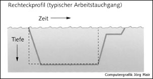 Rechteck-Tauchg�nge