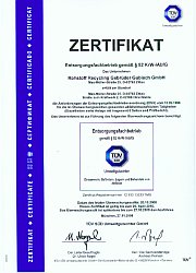 Zertifikat Zittau