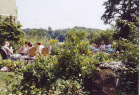 Gruppe im Garten