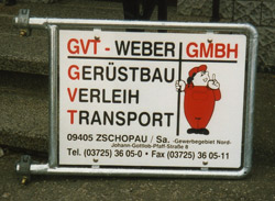 Ger&uuml;stschild